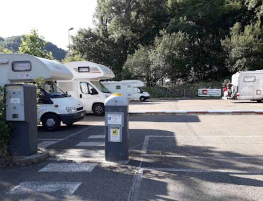 PARCHEGGIO CAMPER GRUPPO CASIO