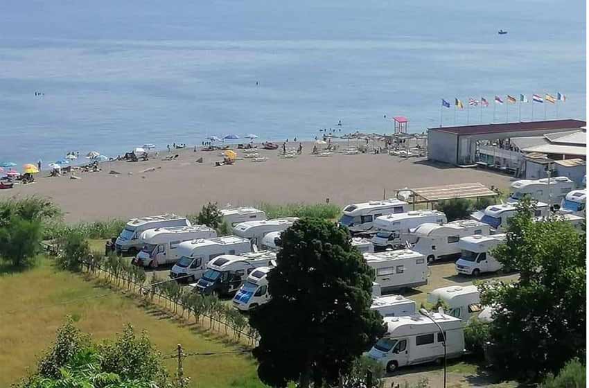 Saliceto sosta camper