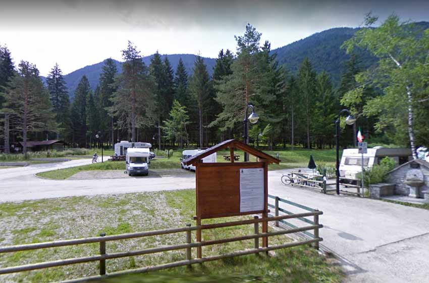 Area sosta camper la pineta