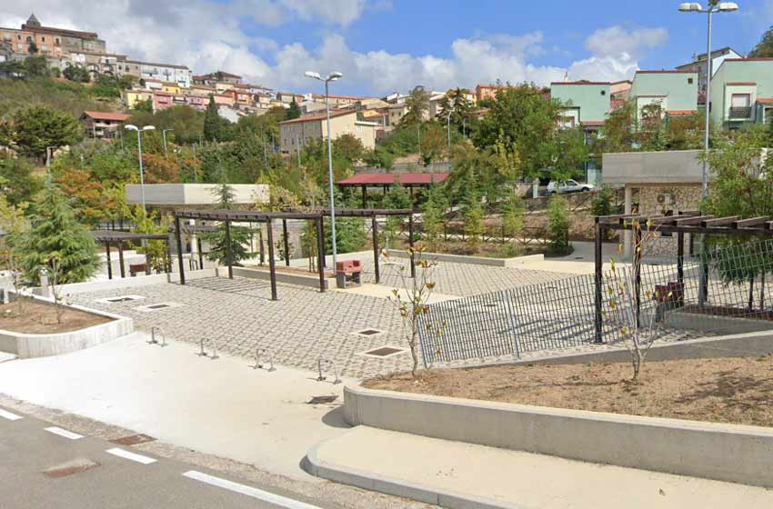 Area sosta camper savignano irpino