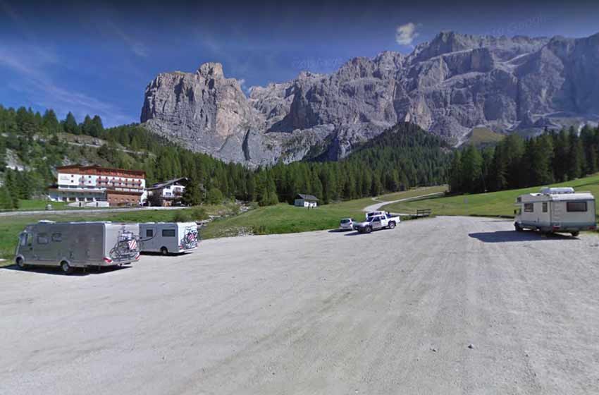 Area sosta camper sassolongo