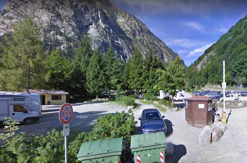 Area di sosta terme valdieri