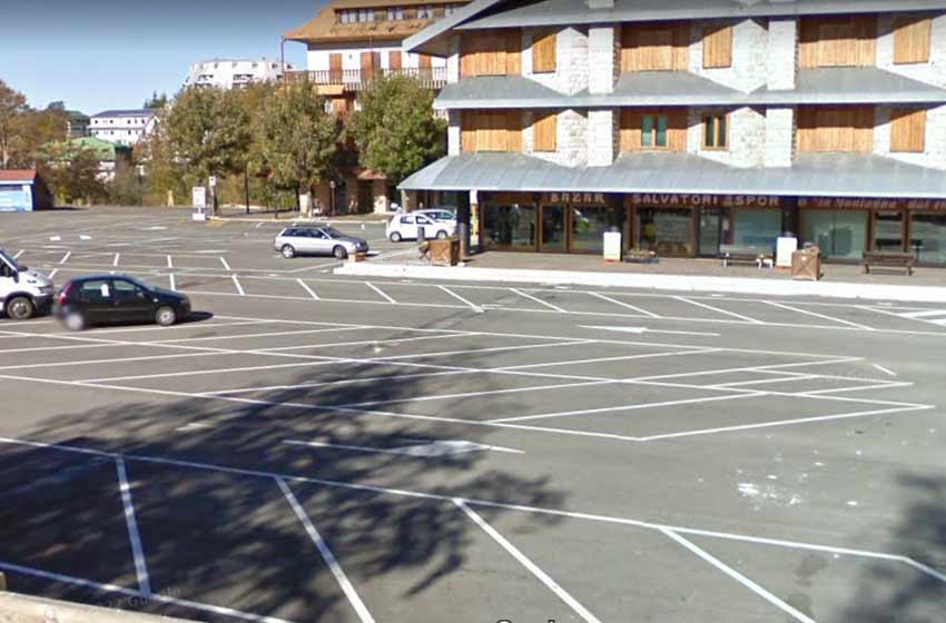 Area camper piazzale tre faggi