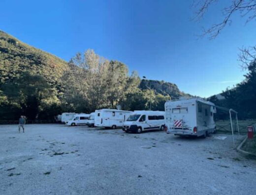 AREA SOSTA CAMPER CASCATA DELLE MARMORE