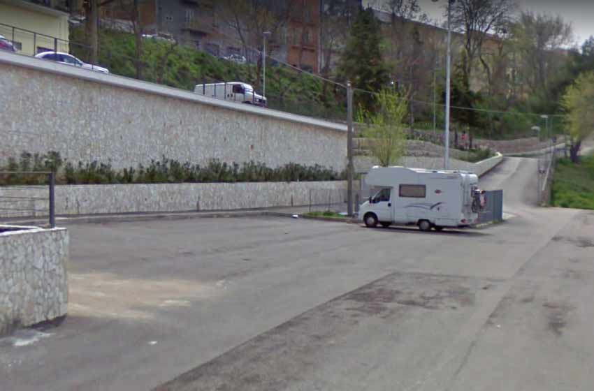 Area sosta camper troia