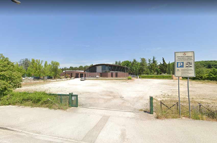 Area sosta camper umbertide