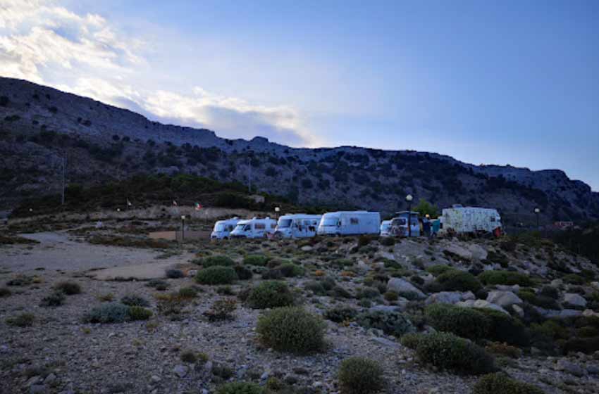 Camping gorropu-camper sosta silana