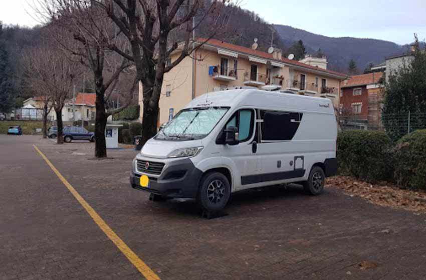 Area sosta camper varallo