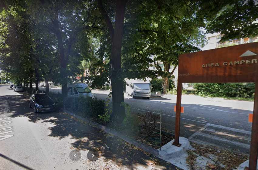 Area di sosta porta palio