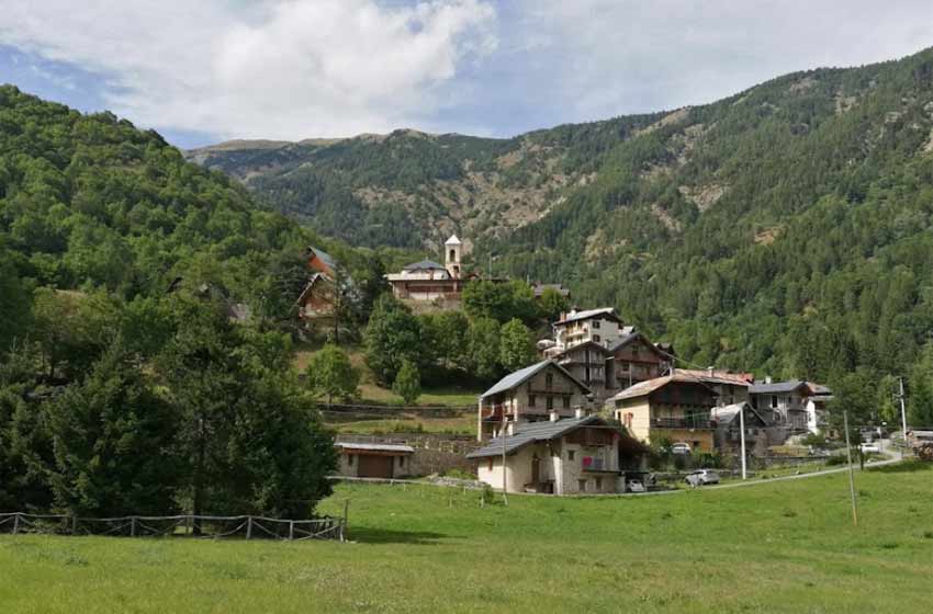 Area sosta camper vinadio