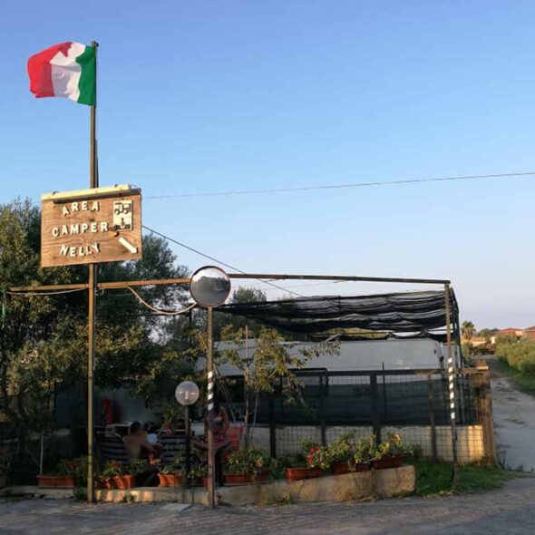 Area attrezzata camper nelly