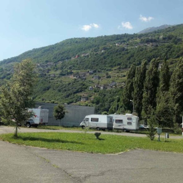 Area sosta valley camp morbegno