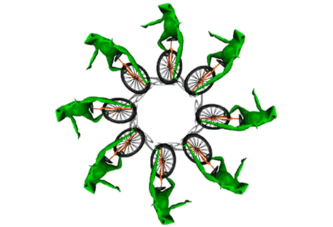 Dieci incredibili modi per usare la bicicletta