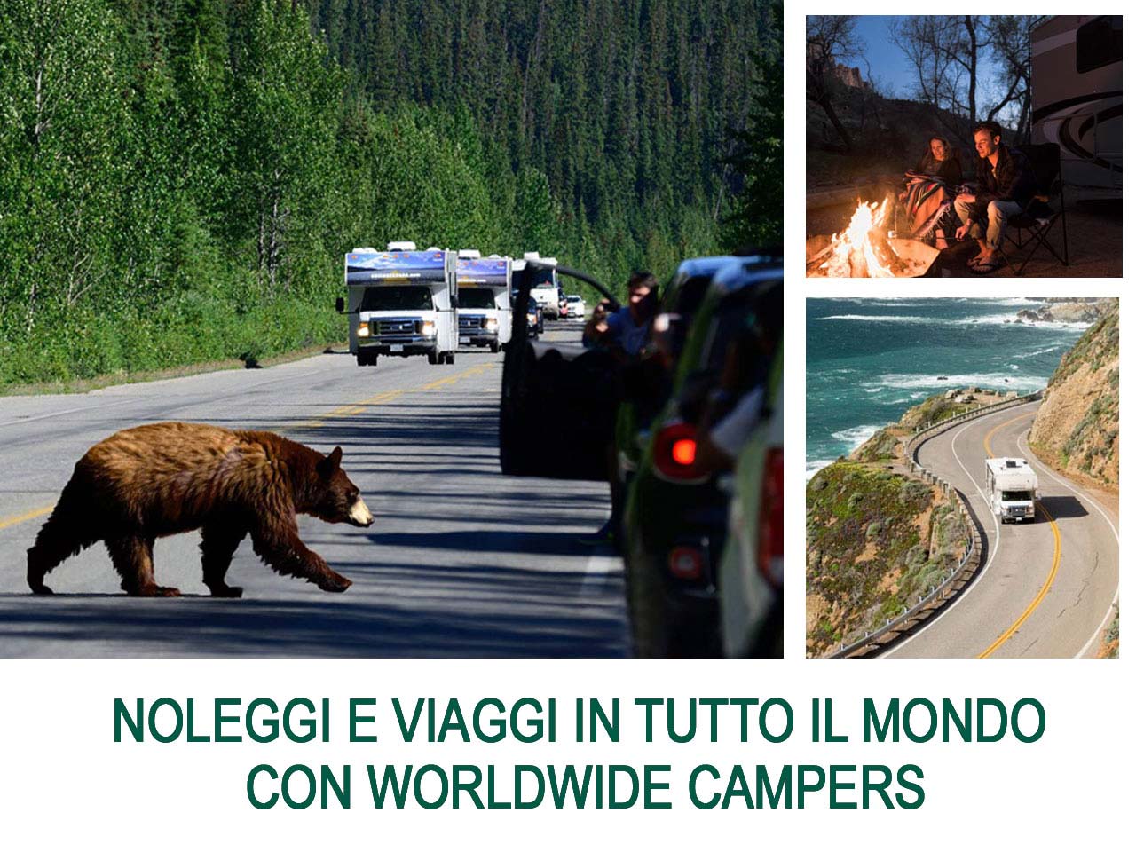 Noleggi e viaggi in tutto il mondo con Worldwide Campers