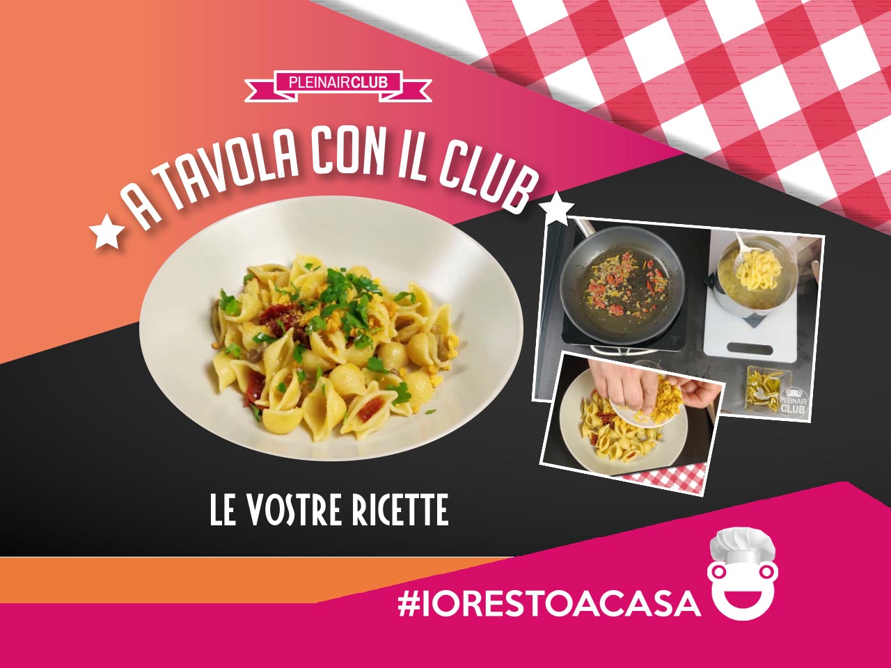 A TAVOLA CON IL CLUB. SCOPRI TUTTE LE RICETTE