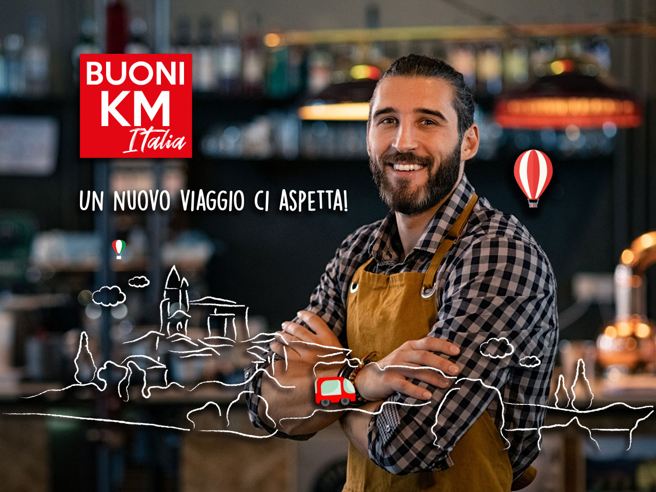 BUONI KM ITALIA. Il manifesto
