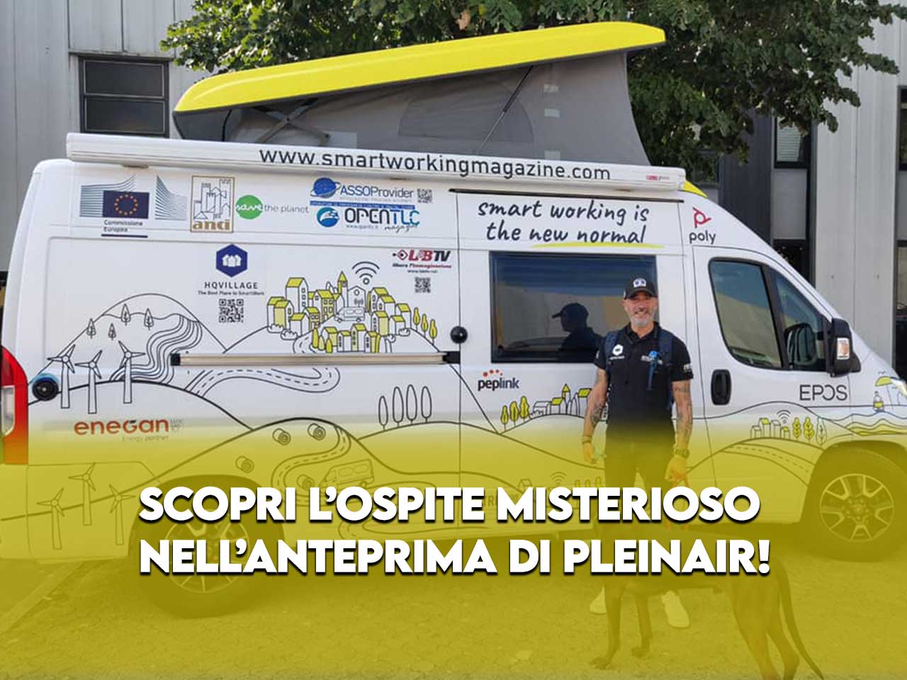 SCOPRI LOSPITE MISTERIOSO NELLANTEPRIMA DI PLEINAIR!