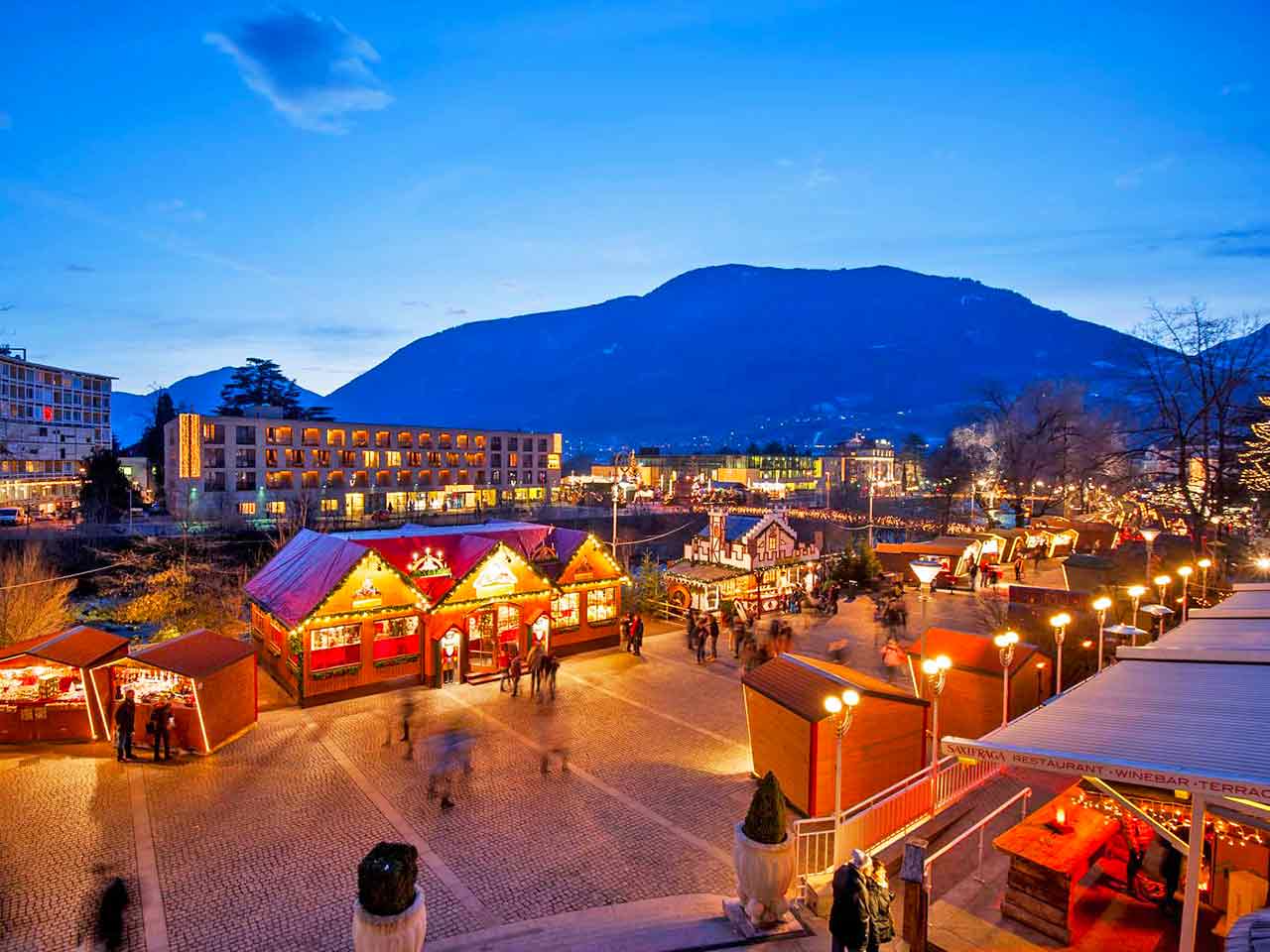 MERCATINI DI NATALE IN CAMPER: MERANO