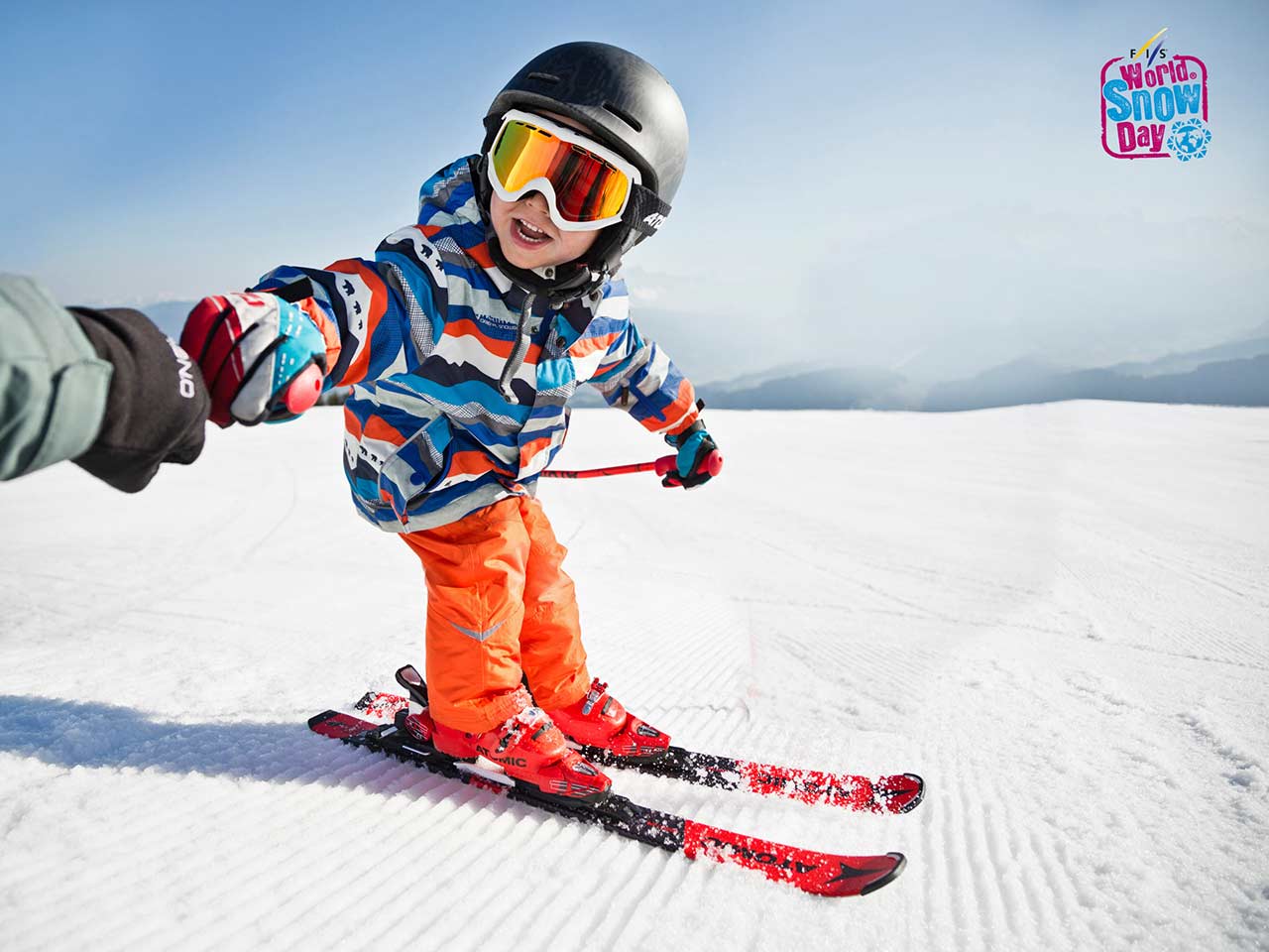 BAMBINI IN MONTAGNA PER LA GIORNATA MONDIALE DELLA NEVE