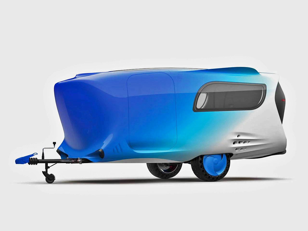 CARAVAN WHALE TRAILER CABIN. HAI MAI PENSATO DI VIAGGIARE IN UNA BALENA?