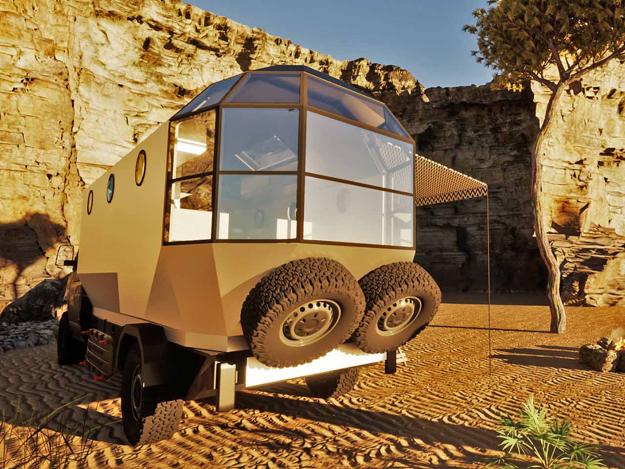 TEXINO ATRIUM: IL CAMPER PANORAMICO