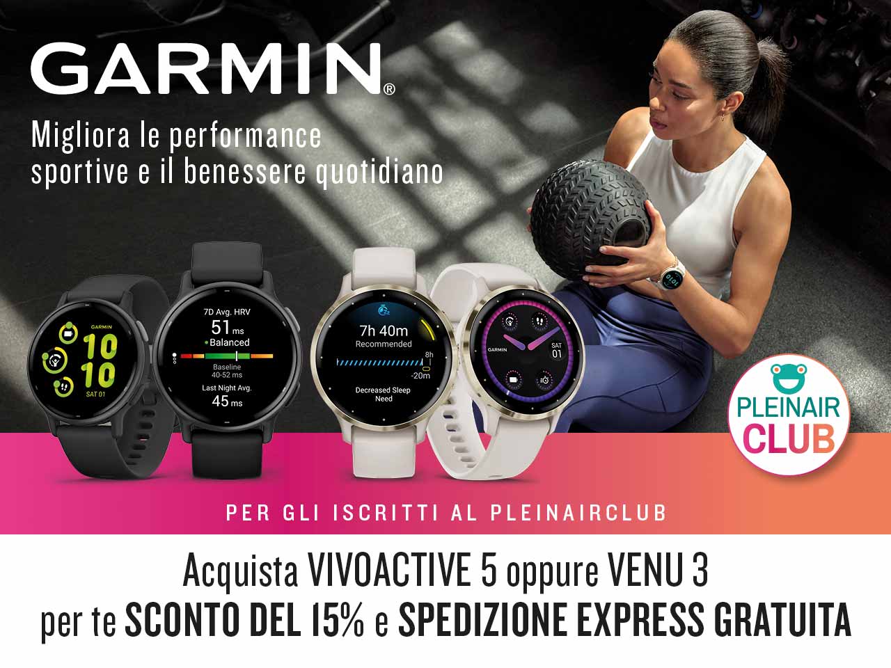 SCONTI FINO AL 20% SU OLTRE 70 PRODOTTI GARMIN CON LA PROMO DICEMBRE