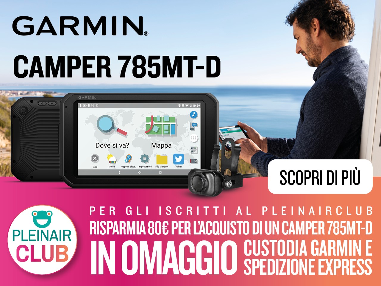 Oltre 100 euro di risparmio. Pronti a ripartire con Garmin