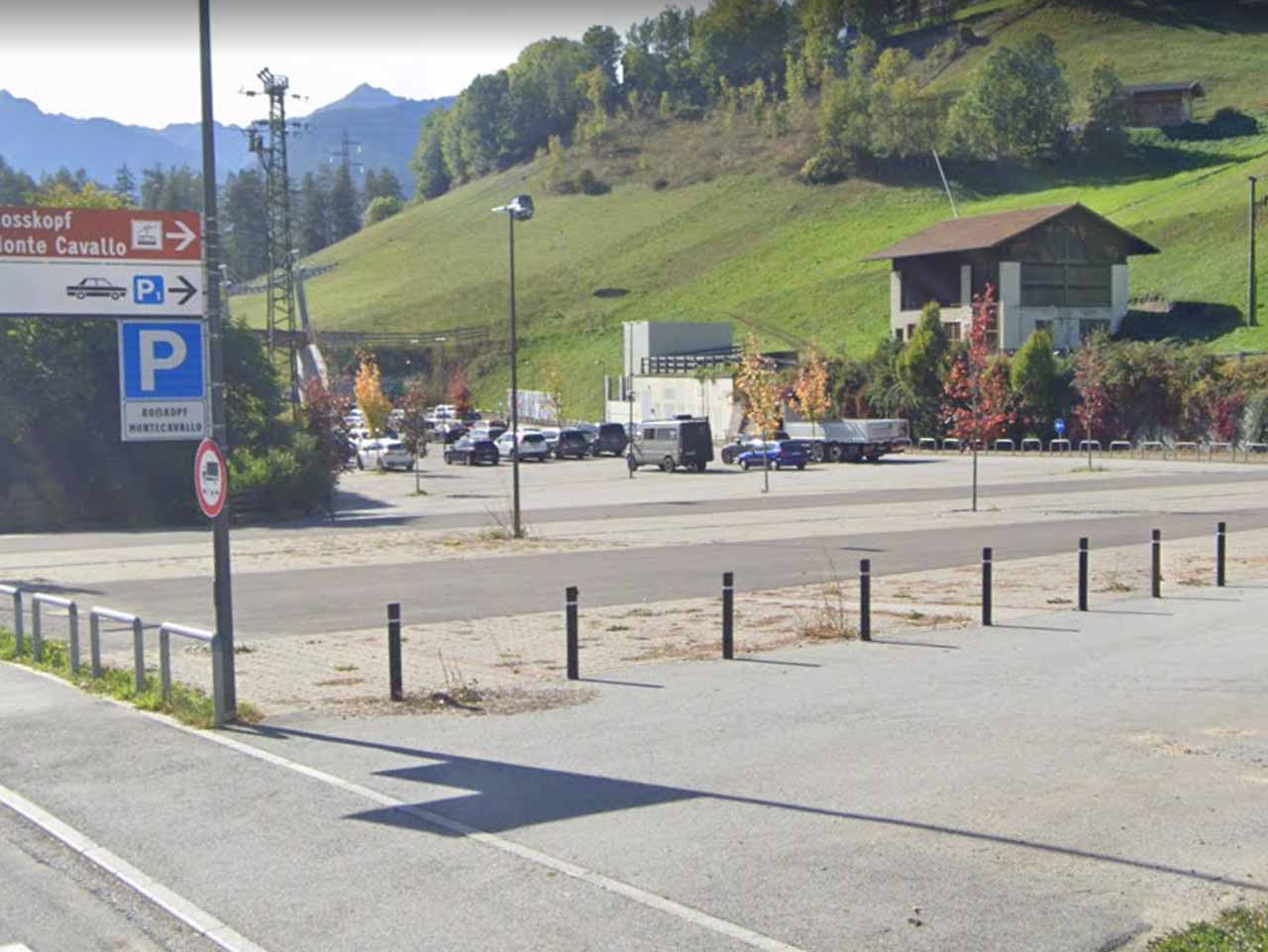 Parcheggio stazione a valle monte cavallo vipiteno