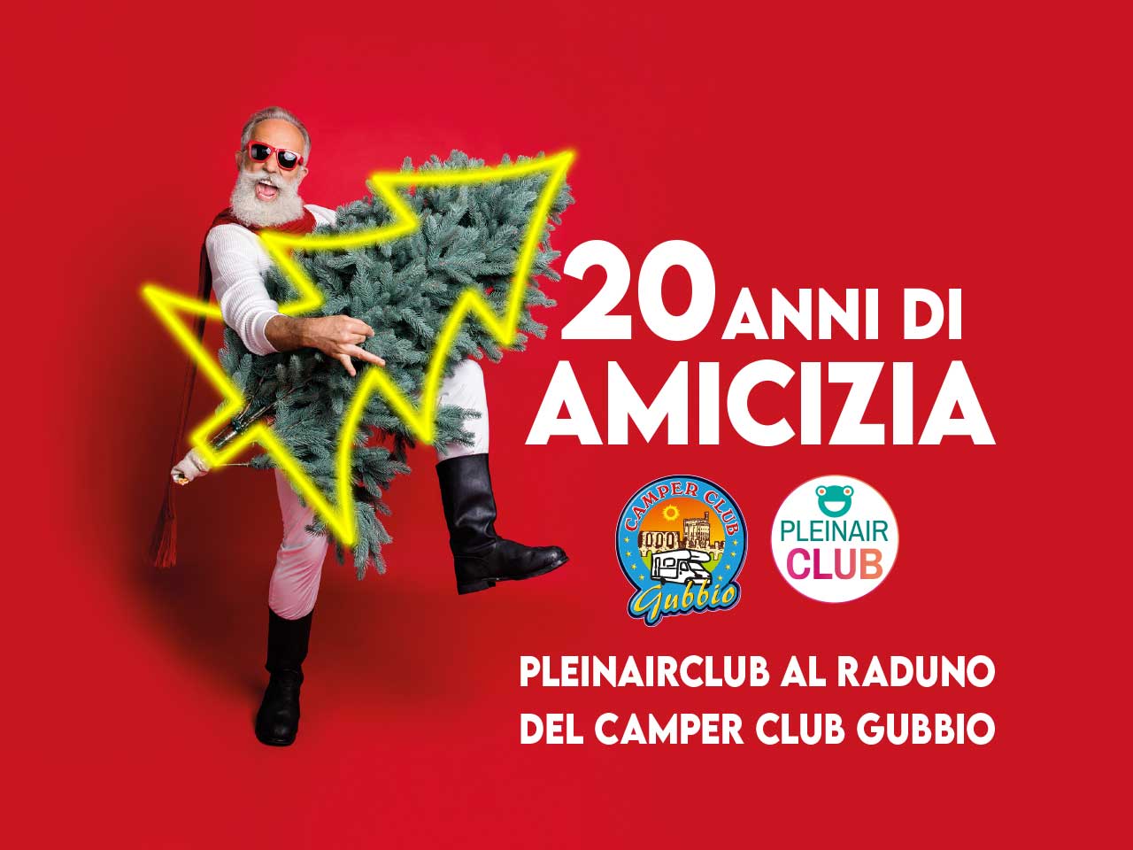 20 ANNI DI AMICIZIA. PLEINAIRCLUB AL RADUNO DEL CAMPER CLUB GUBBIO