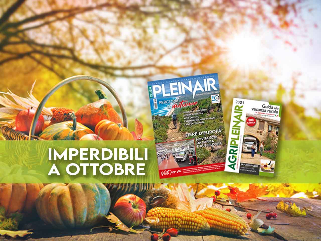 PLEINAIR OTTOBRE IN EDICOLA CON AGRIPLEINAIR