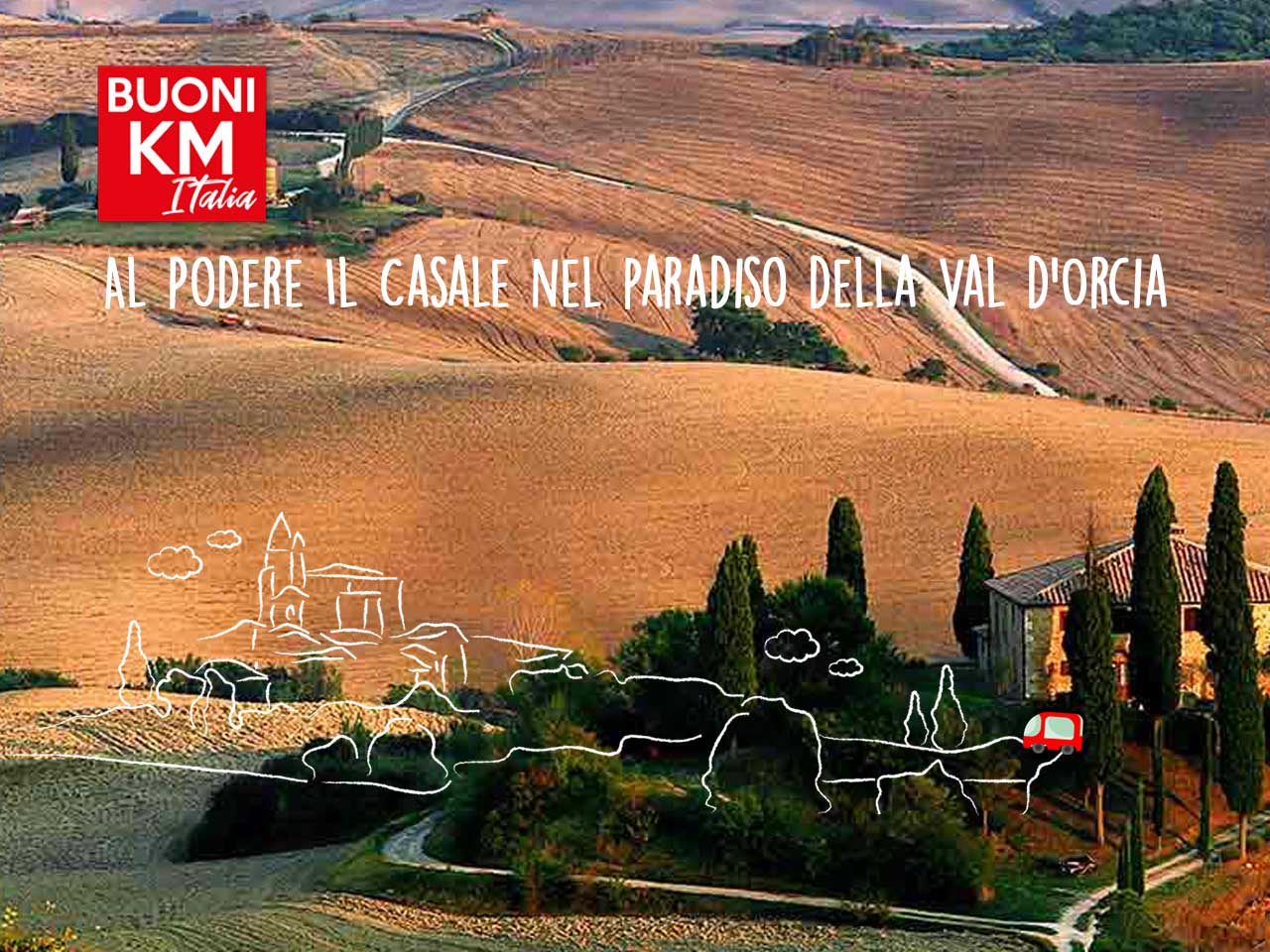 Al Podere Il Casale nel paradiso della Val dOrcia