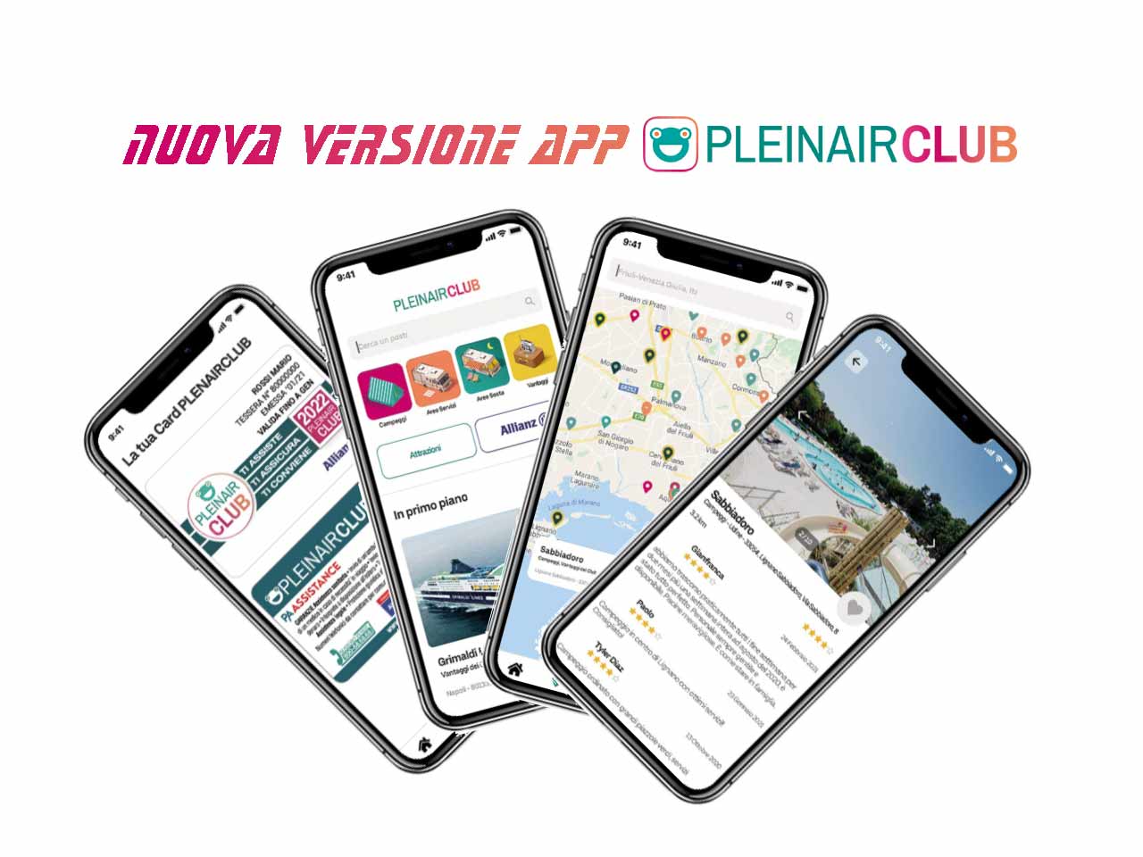 REGISTRATI AL SITO E SCOPRI LA NUOVA VERSIONE DELLAPP PLEINAIRCLUB