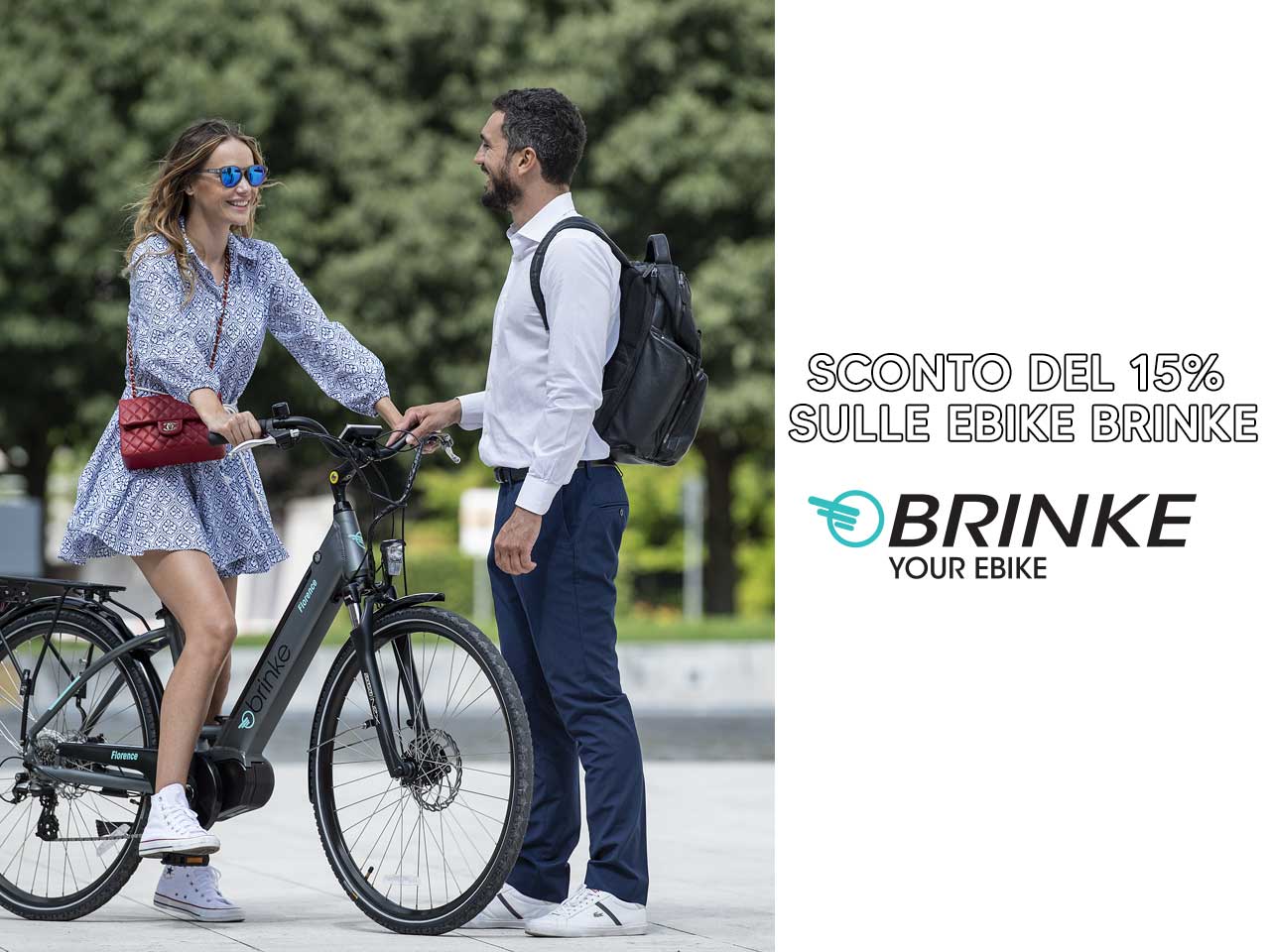 SCONTO DEL 15% SULLE EBIKE BRINKE