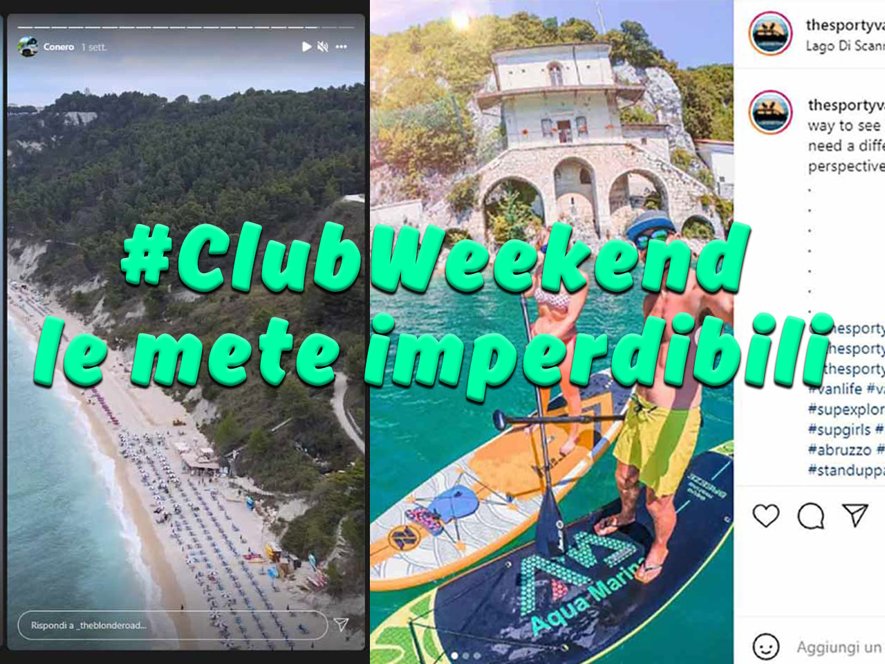 WEEKEND IN CAMPER SEGUENDO GLI AMICI DEL CLUB