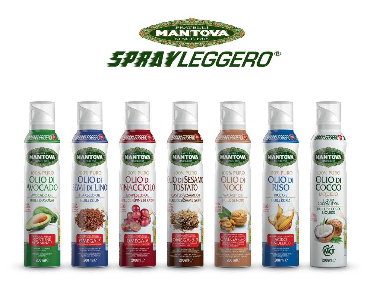 Sprayleggero: gusto e proprietà dellolio evo senza sprecarne una goccia