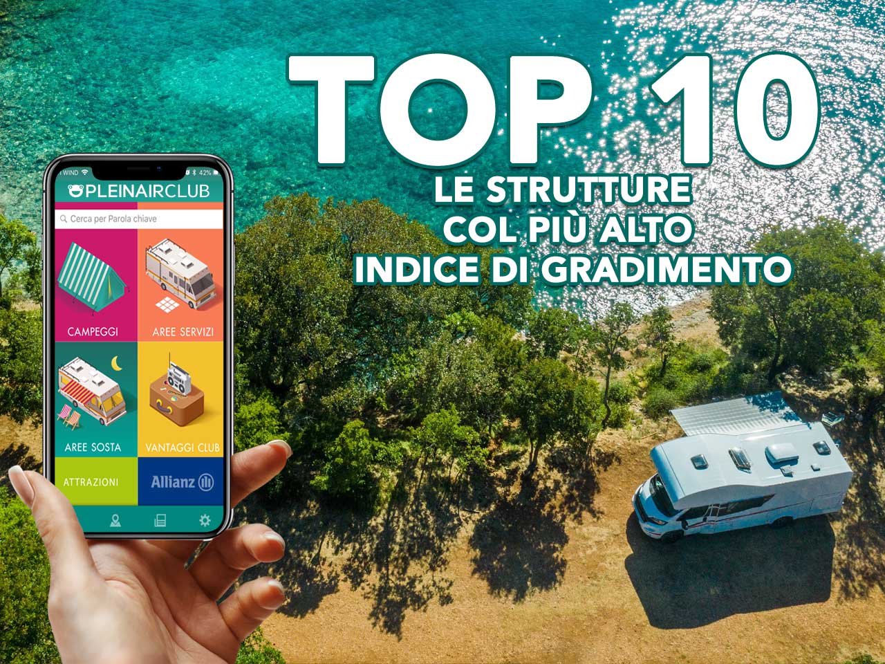 Top 10 Aree Sosta e Punti di Interesse secondo il Club