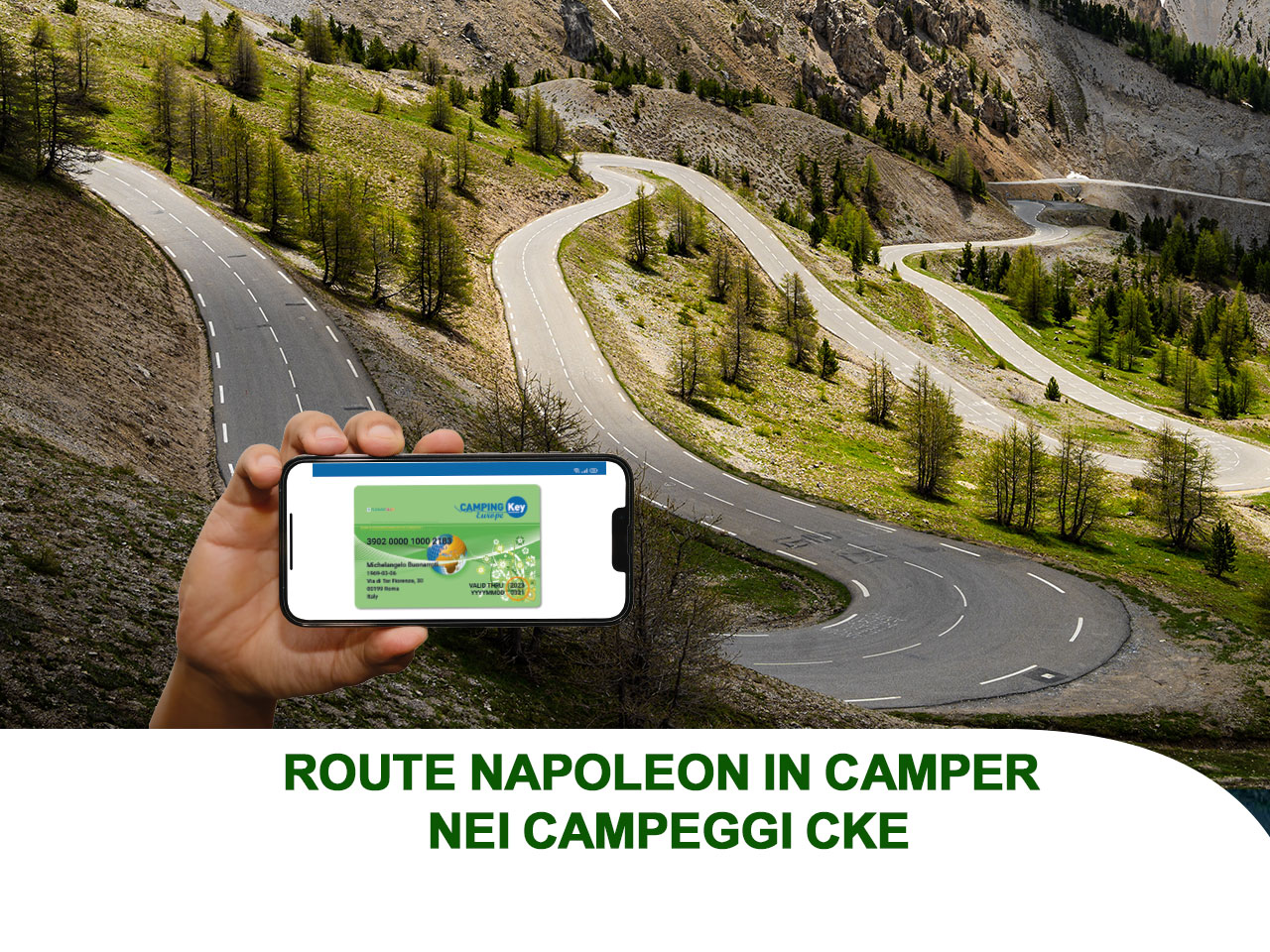 ROUTE NAPOLEON IN CAMPER NEI CAMPEGGI CKE