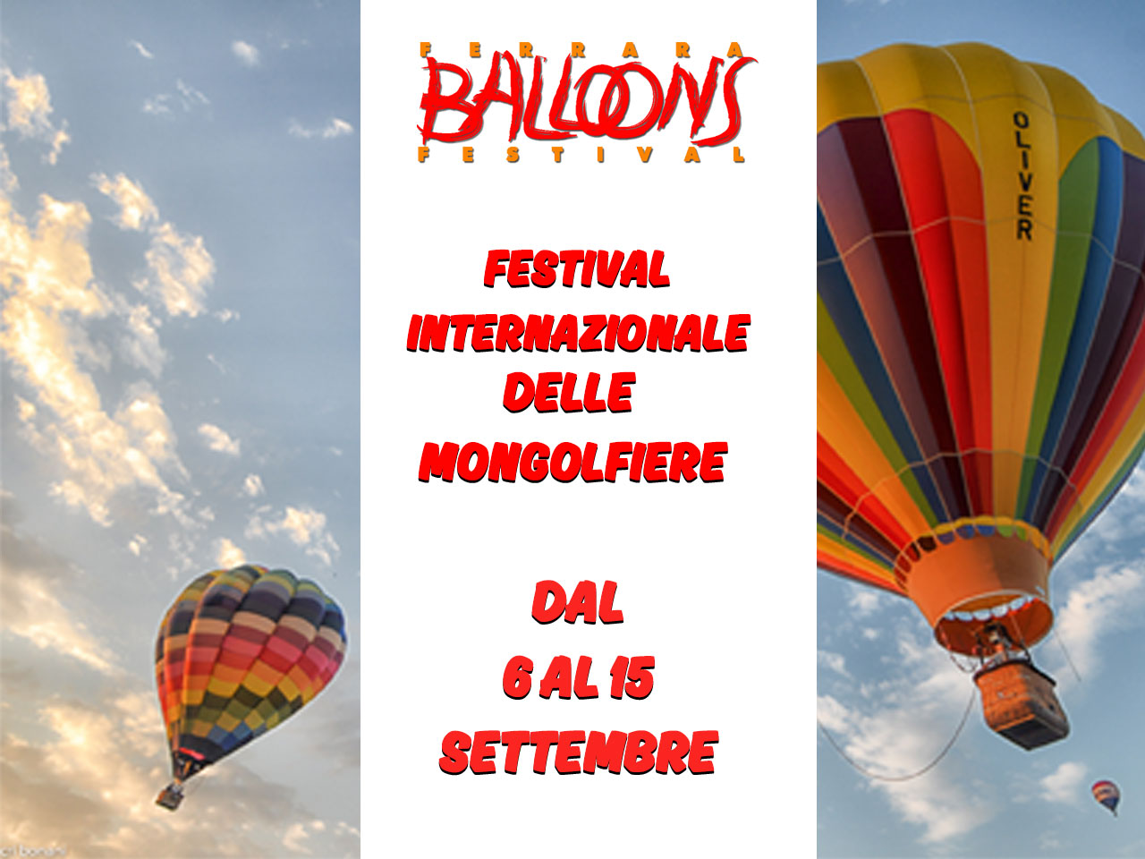 Volano gli sconti del Club al Ferrara Balloons Festival