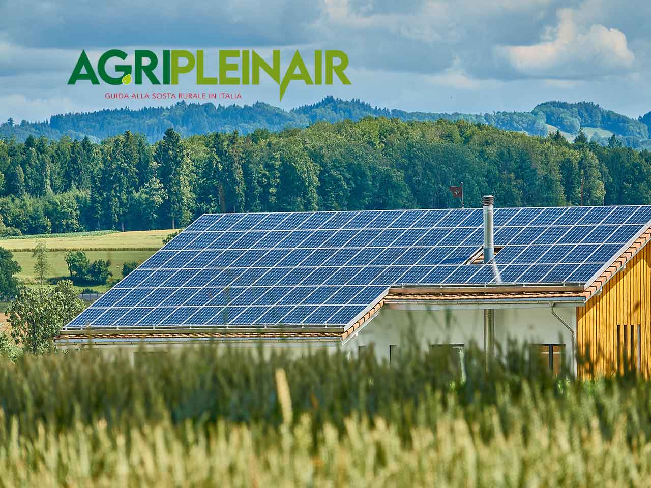 LA SOSTA CAMPER NEGLI AGRICAMPEGGI SOSTENIBILI