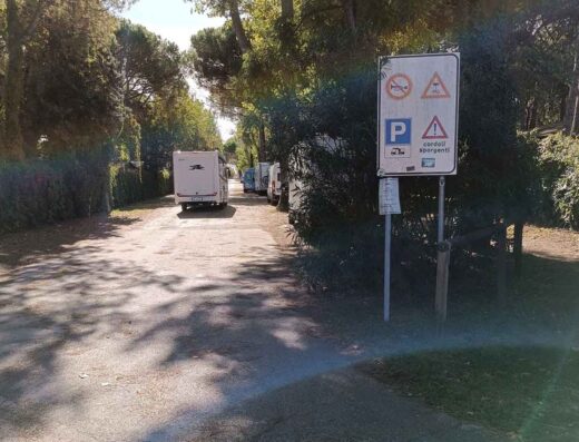 PARCHEGGIO CAMPER CA’ SAVIO